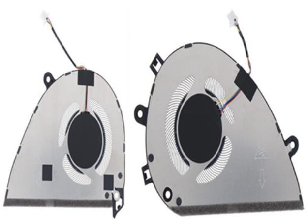 Ventilateur de CPU+GPU pour Asus Vivobook S15 Oled S5506MA S5506WA S5506UA S5506NA 23CR-00IK 23C4-000J